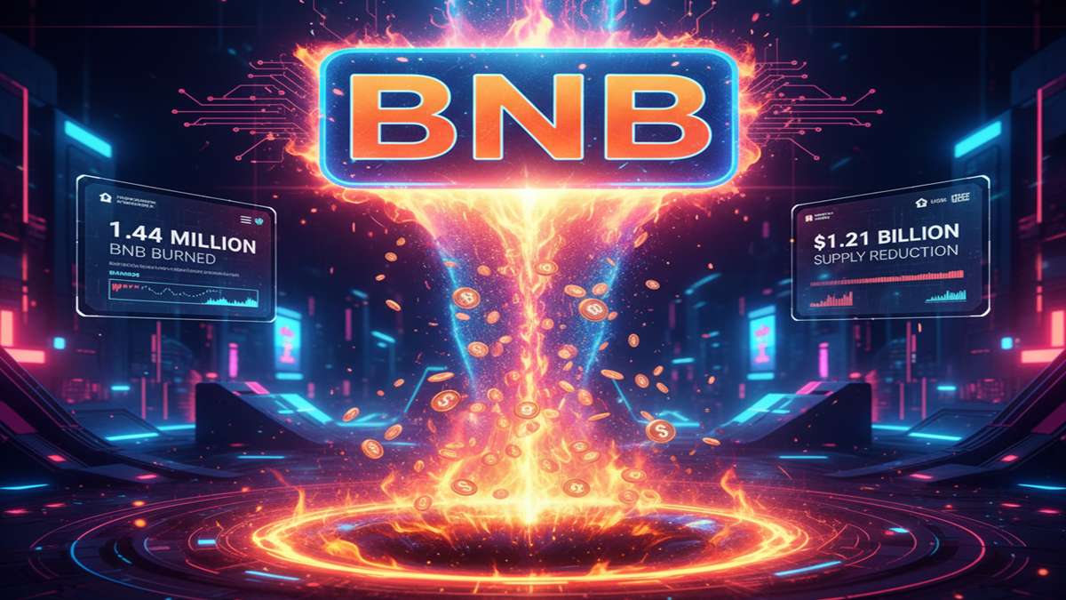 BNB Foundation completa su 33ª quema de tokens, eliminando 1.44 millones de BNB ($1.21B). La quema de BNB busca reducir la oferta total a 100M.