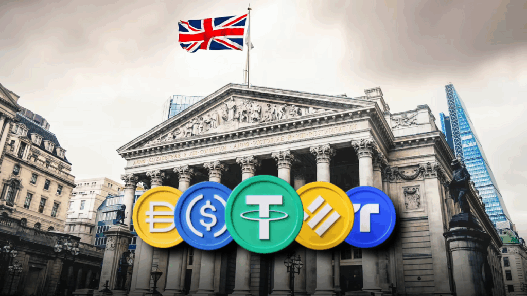 El Banco de Inglaterra presenta Exenciones para Stablecoins y refuerza el Crecimiento Cripto del Reino Unido