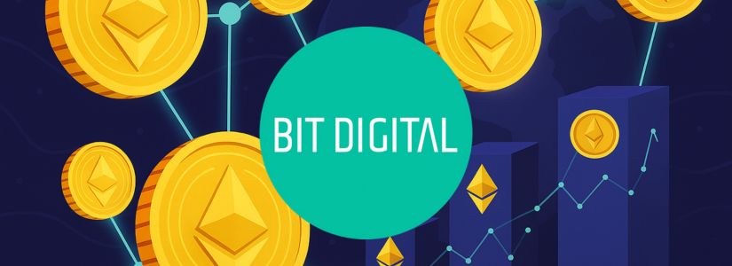 Bit Digital asegura 31K ETH en un movimiento de $140M y sube al sexto lugar entre los mayores poseedores de Ethereum