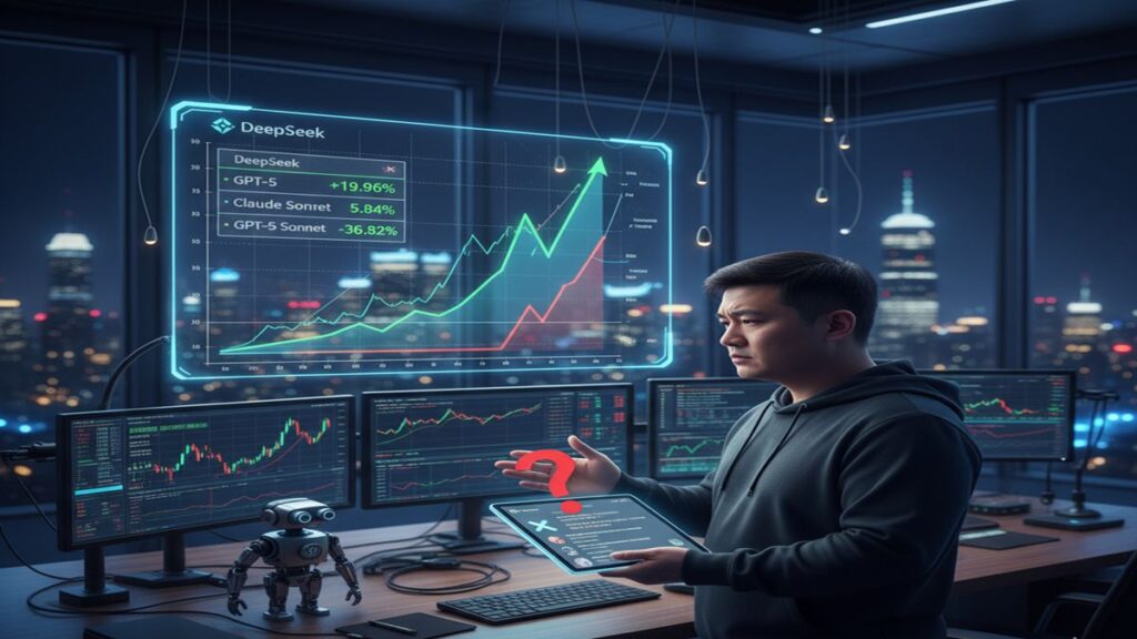 DeepSeek Chat V3.1 logró una ganancia del 19.96% en 72 horas en una competencia de bots de IA.