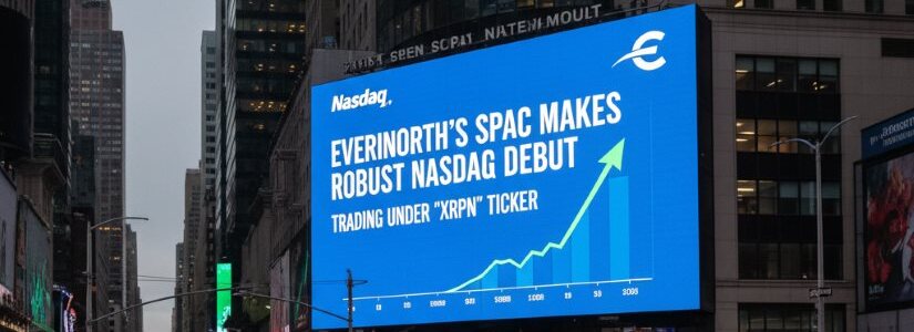 La SPAC XRPN de Evernorth debuta en Nasdaq con fuerte interés inversor.