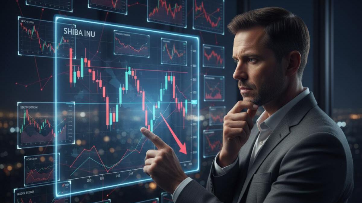 Un analista señaló hoy en X que el gráfico de precios de Shiba Inu (SHIB) refleja una debilidad más amplia en el mercado de criptomonedas