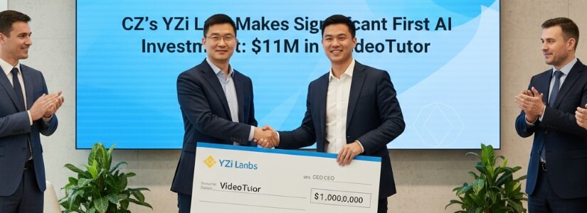 YZi Labs realiza su primera inversión en IA con $11 millones en VideoTutor.