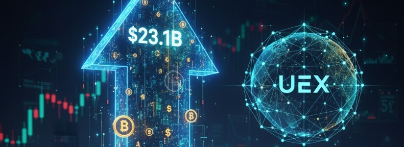 Bitget reporta $23.1B en volumen de trading, segunda posición global.