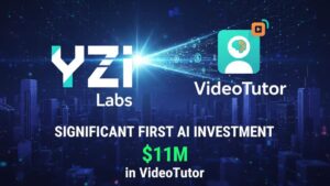 YZi Labs, fundada por el ex CEO de Binance, Changpeng Zhao, hace su primera gran apuesta en inteligencia artificial con una inversión de $11 millones en la plataforma educativa VideoTutor.