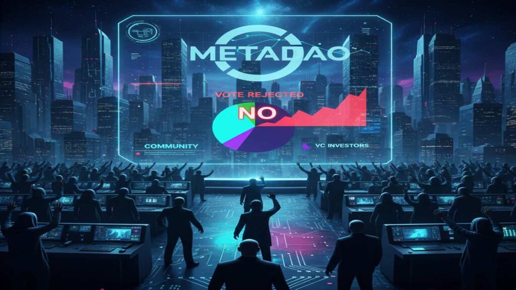 El colectivo de MetaDAO votó masivamente en contra de ofrecer un descuento a los capitalistas de riesgo (VCs)