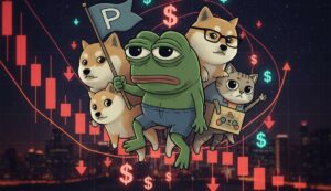 PEPE registró una caída de casi el 2% el 27 de octubre, reflejando una debilidad general en el sector de las memecoins.