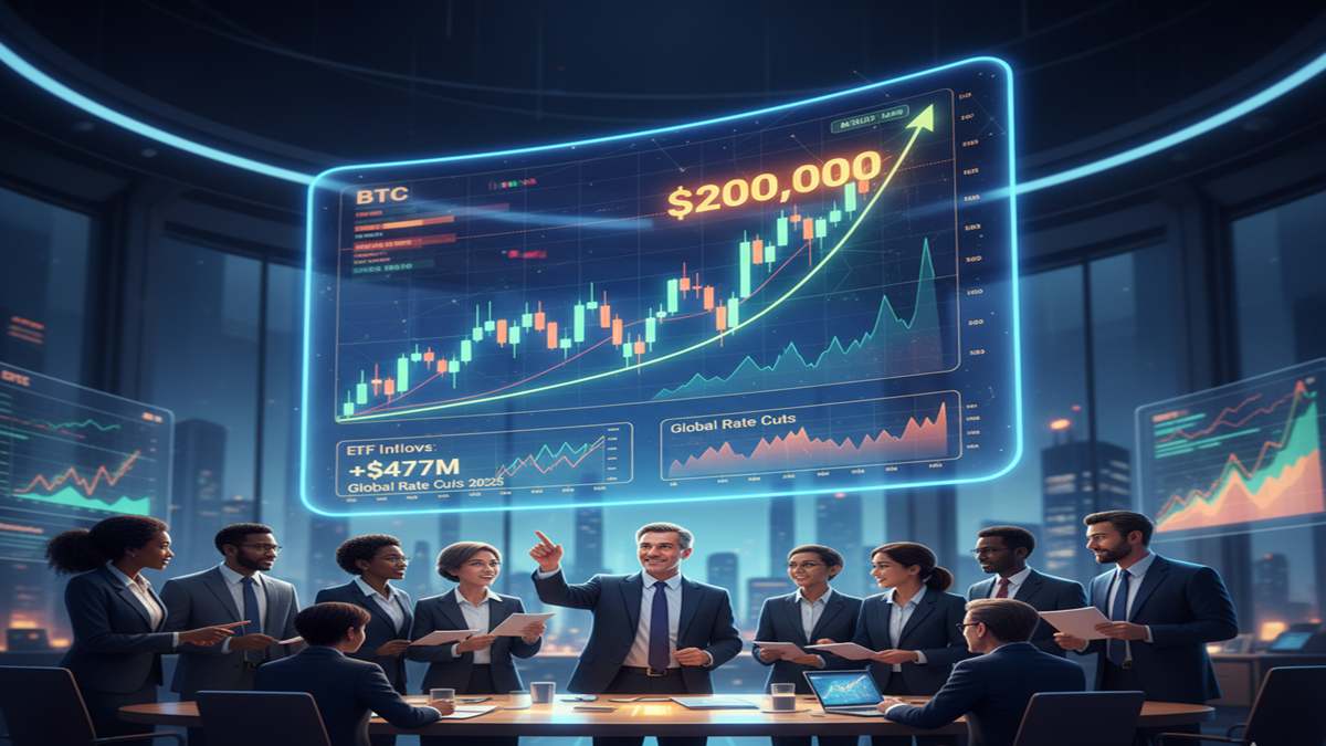 El Standard Chartered lanzo predicción situando a BTC en $200.000 para 2025