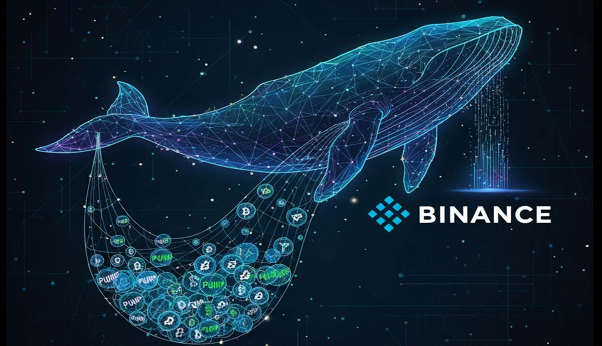 Ballena retira 1.29B de tokens PUMP de Binance. Acumula $16.38M en dos semanas, según Onchain Lens. ¿Qué sigue para el precio y la oferta de PUMP?