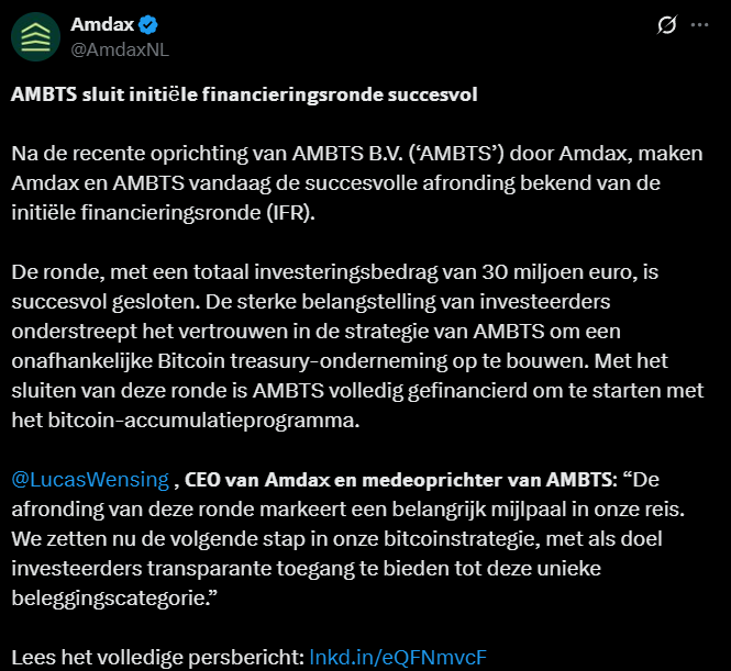 Amdax tweet