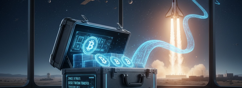 SpaceX movió $133.7 millones en bitcoin, su segundo gran traspaso de la semana.