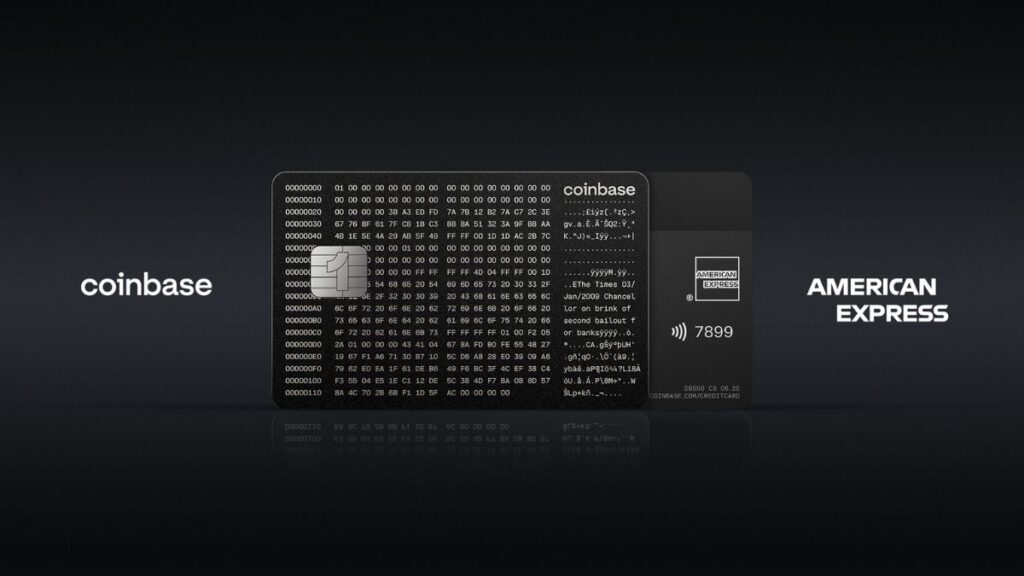 Coinbase y Amex Lanzan su Tarjeta con Cashback en Bitcoin