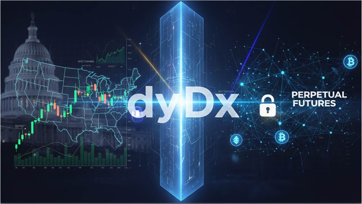 dYdX confirma su lanzamiento en EE. UU. para 2025. Iniciará con trading spot, pero deja fuera los futuros perpetuos esperando claridad de la SEC y CFTC.