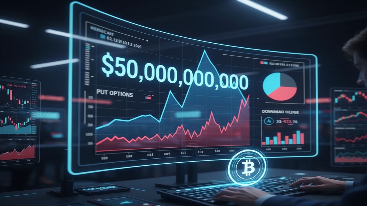 El interés abierto nominal en Deribit, el exchange dominante, alcanzó un máximo histórico de $50 mil millones.