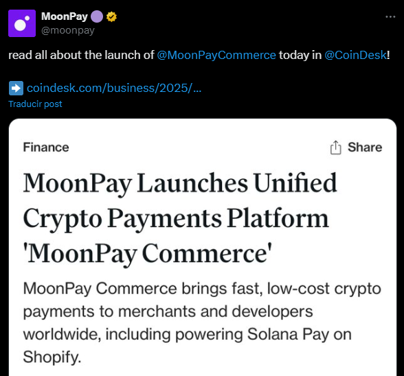 Moonpay commerce