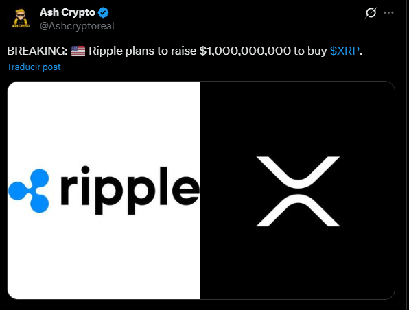 ripple xrp tweet