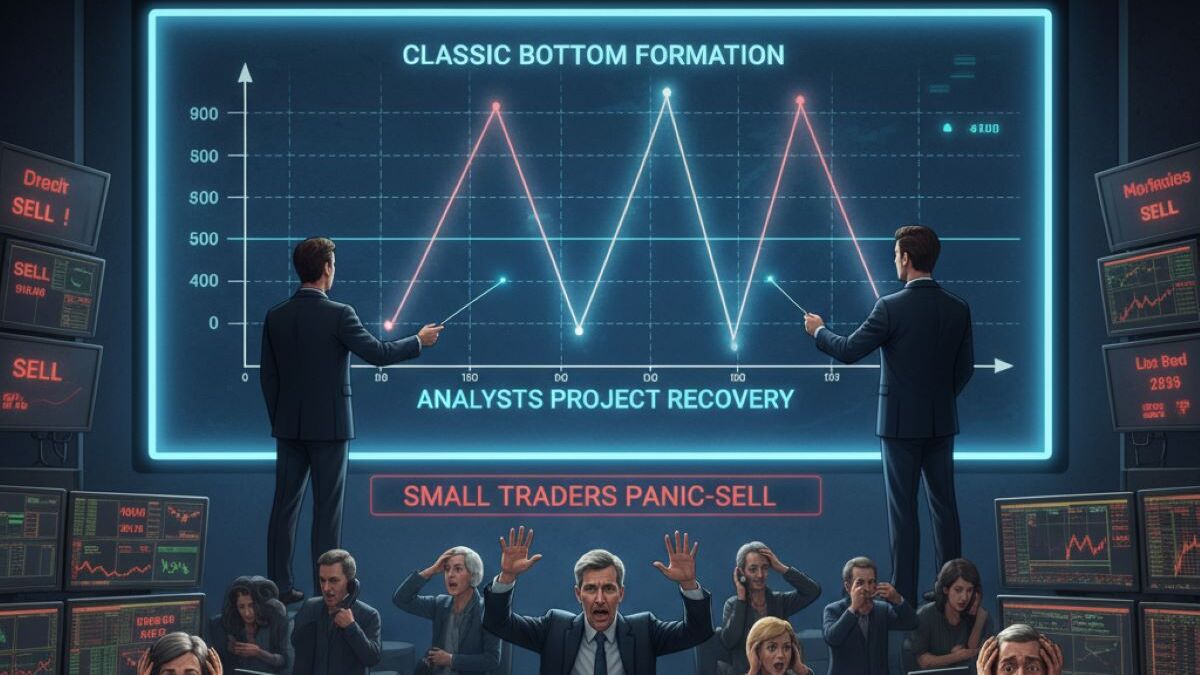 La venta en pánico de pequeños traders señala un posible fondo de mercado