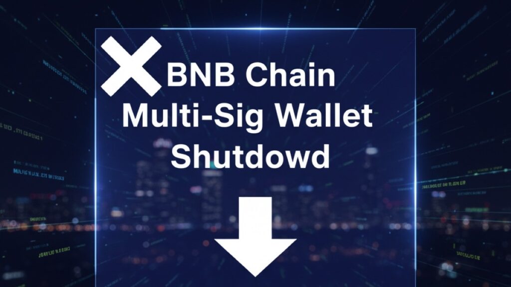 BNB Chain pone fin a su billetera multifirma