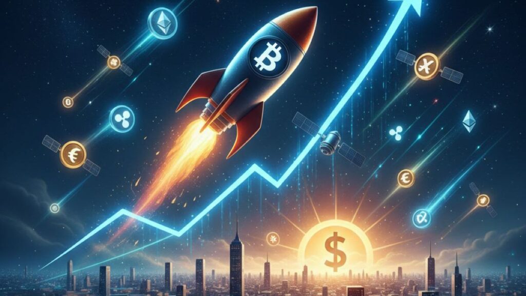 Bitcoin toca $87K mientras los altcoins suben, la capitalización total supera $3 billones, señalando un rally amplio en el mercado cripto.