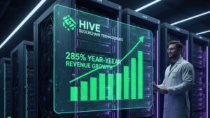 HIVE reporta un crecimiento de ingresos interanual del 285% gracias al aumento de la producción de Bitcoin y la expansión de su infraestructura minera.