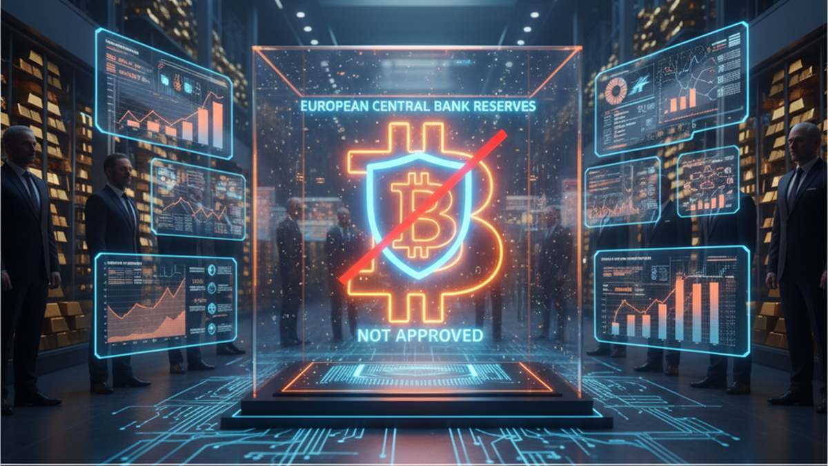 El BCE descarta usar Bitcoin en las reservas de la UE