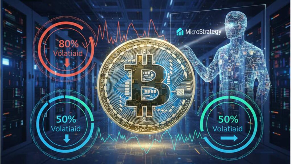 Bitcoin volatilidad Saylor MicroStrategy-