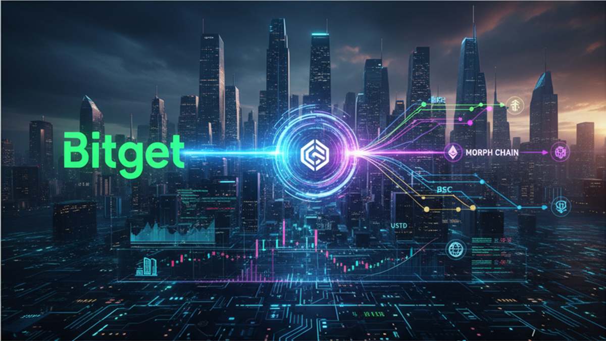 La integración permite a los usuarios de Bitget comerciar activos del ecosistema Morph directamente con USDT desde sus billeteras spot.
