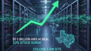 Cipher Mining firma un contrato de $5.5 mil millones y 15 años con AWS para workloads de IA.