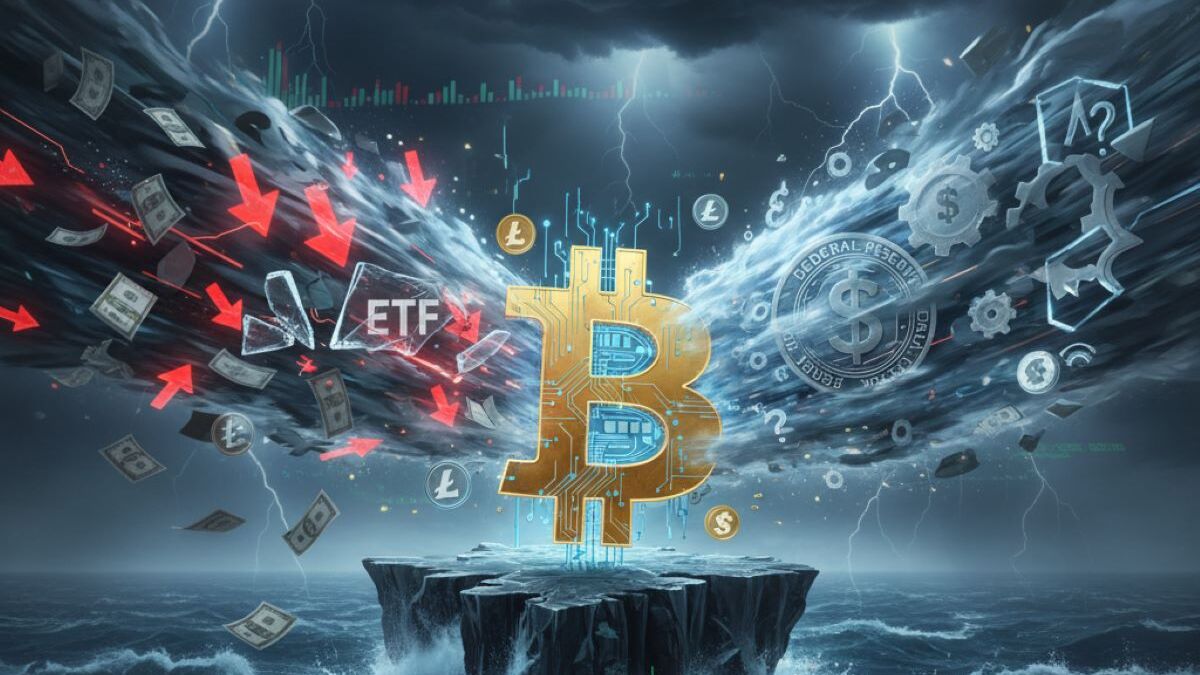 Los mercados cripto enfrentan presión mientras aumentan los flujos de salida en ETFs y crece la incertidumbre sobre la política de la Fed, elevando el riesgo de volatilidad.
