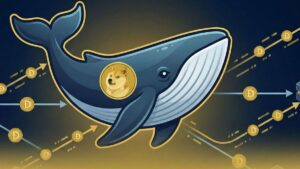 Dogecoin enfrenta incertidumbre creciente mientras ballenas mueven 7.000 millones de tokens en un mes, generando temores de volatilidad