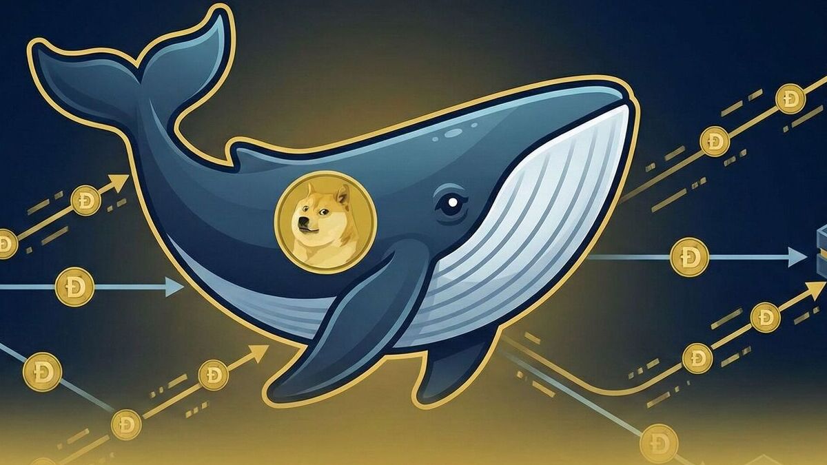 Dogecoin enfrenta incertidumbre creciente mientras ballenas mueven 7.000 millones de tokens en un mes, generando temores de volatilidad