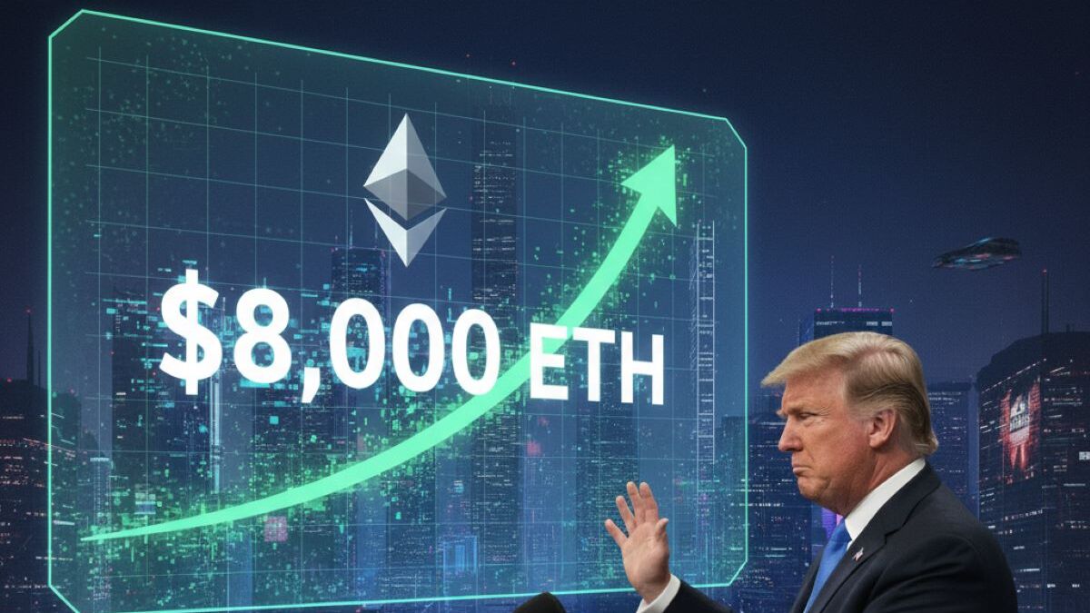 Eric Trump aclaró hoy en su cuenta oficial de X que no respalda la proyección de que Ethereum alcanzaría los $8,000