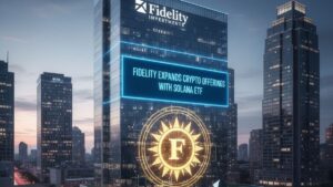 Fidelity lanza un ETF de Solana, ampliando opciones cripto y señalando un cambio de mercado mientras analistas observan la competencia por activos digitales.