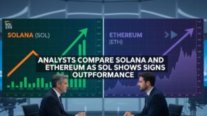 Analistas sugieren que Solana podría estar entrando en una nueva fase de dominio sobre Ethereum, ya que las métricas e interés inversor muestran un impulso creciente.