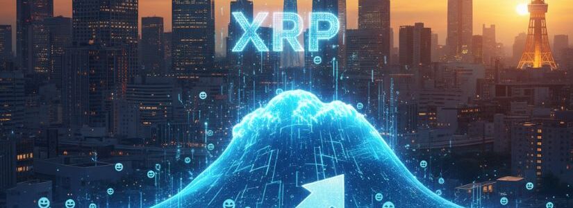 El sentimiento hacia XRP se dispara, reflejando un creciente optimismo del mercado.