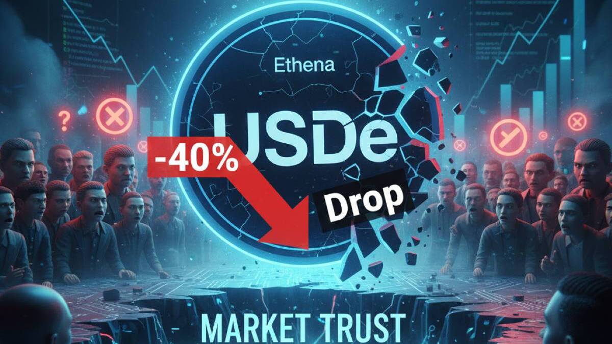 La oferta de USDe de Ethena cayó un 40% mientras los traders evitan apuestas cripto arriesgadas, generando dudas sobre rendimientos y confianza en el mercado.