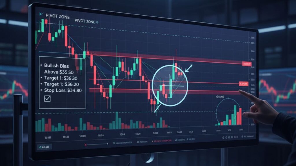 AVAX muestra niveles de pivote clave con estrategia intradía mientras los inversores buscan oportunidades a corto plazo en un mercado cripto volátil.