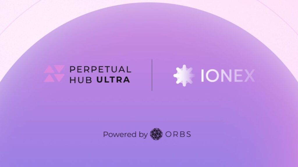Ionex Integra Perpetual Hub Ultra de Orbs Para Perps Descentralizados