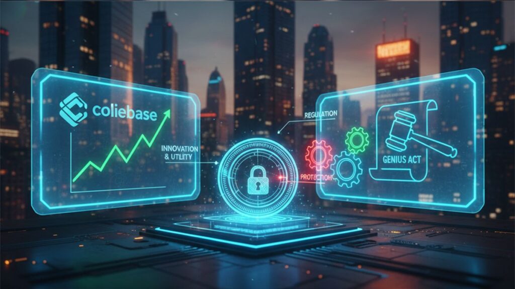 Coinbase pide al Tesoro de EE.UU. una interpretación estricta de la nueva ley de stablecoins (GENIUS Act).