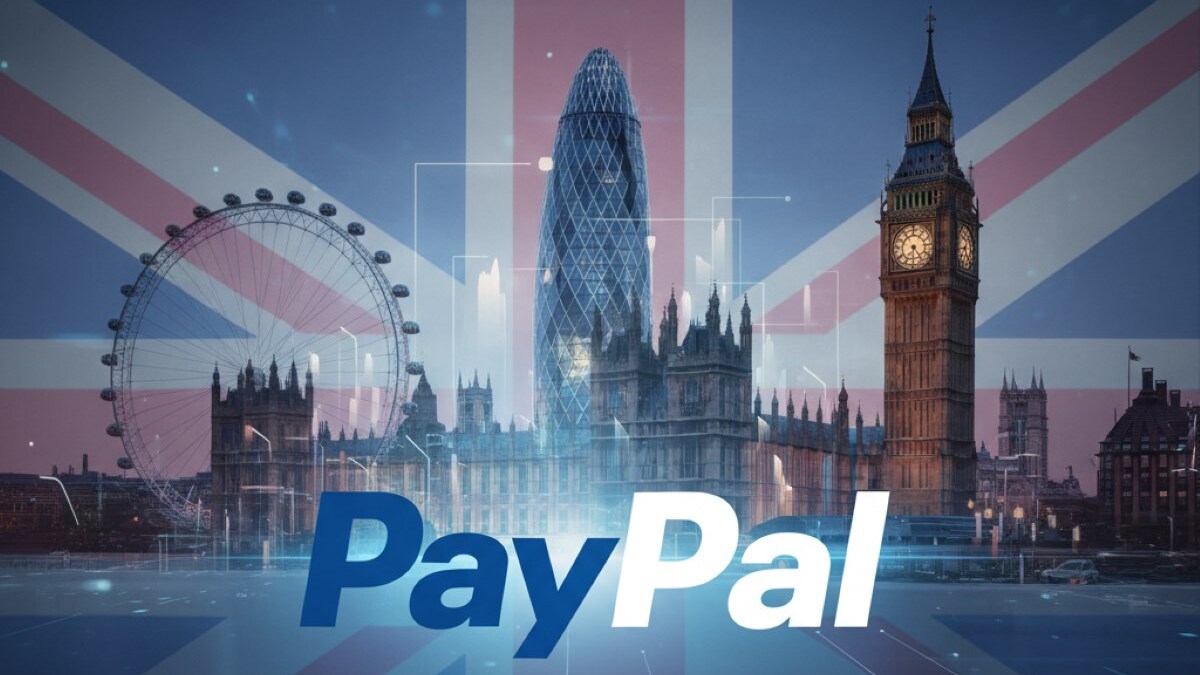 PayPal anunció el relanzamiento de sus servicios en el Reino Unido