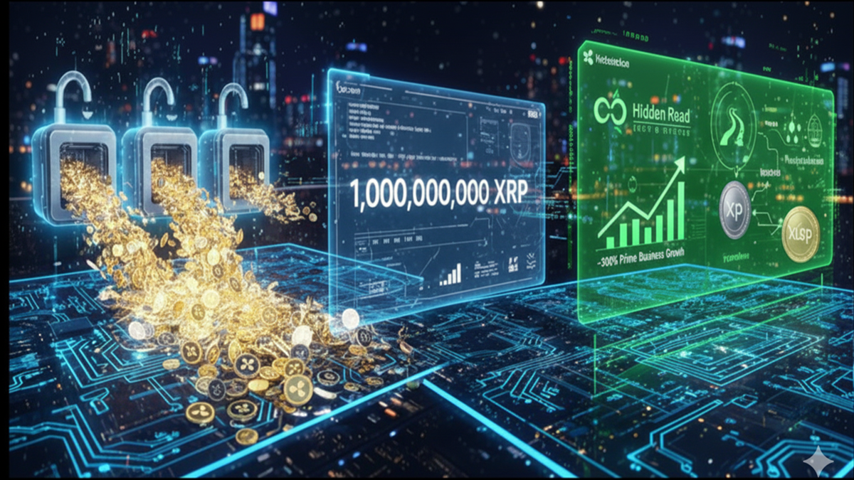 Ripple Labs desbloqueó 1,000 millones de XRP de sus contratos de fideicomiso el 1 de noviembre.