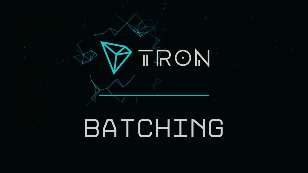 La Propuesta de Batching de Tron se Activa, Prometiendo una Transformación Significativa de la Red