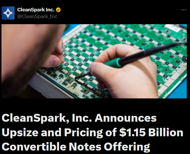 cleanspark ia ai bitcoin