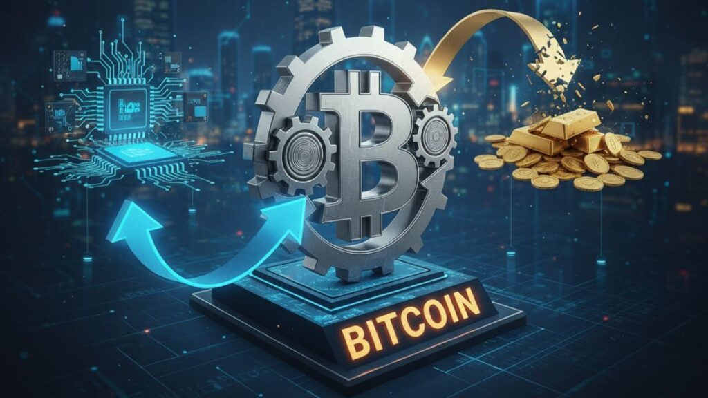 Bitcoin pasa de comportarse como el oro a alinearse más con las tecnológicas de EE. UU., señalando un cambio estructural en su dinámica de mercado.
