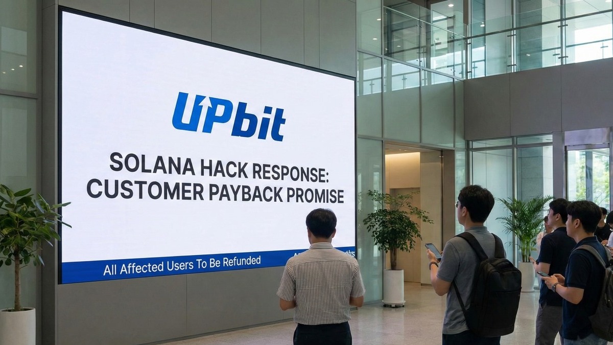 Upbit promete reembolsar a clientes tras un hack de Solana; el ataque expone riesgos de seguridad y reaviva el debate regulatorio.