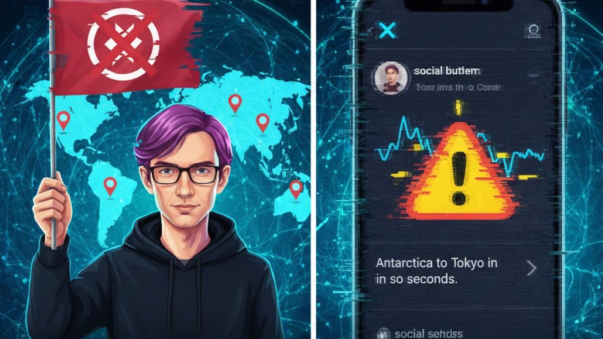 Vitalik Buterin advierte que la función de ubicación de X es “fácil de falsificar”, generando preocupaciones de seguridad y privacidad.