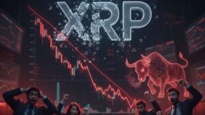 XRP cae por debajo de un soporte crítico, aumentando temores de mayores pérdidas mientras crece la presión bajista y la cautela domina el mercado.