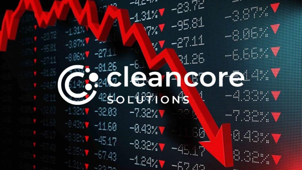 CleanCore Se Desploma en el Mercado Tras el Fracaso de su Estrategia de Tesorería con Dogecoin