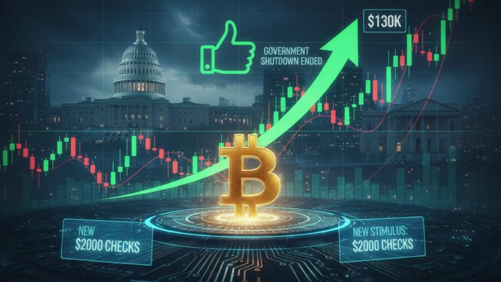 precio Bitcoin cierre gobierno de EEUU podría impulsar un rally