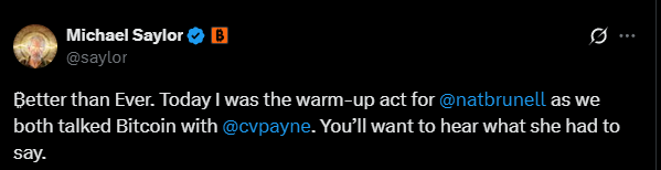 MICHAEL SAYLOR STRATEGY BITCOIN